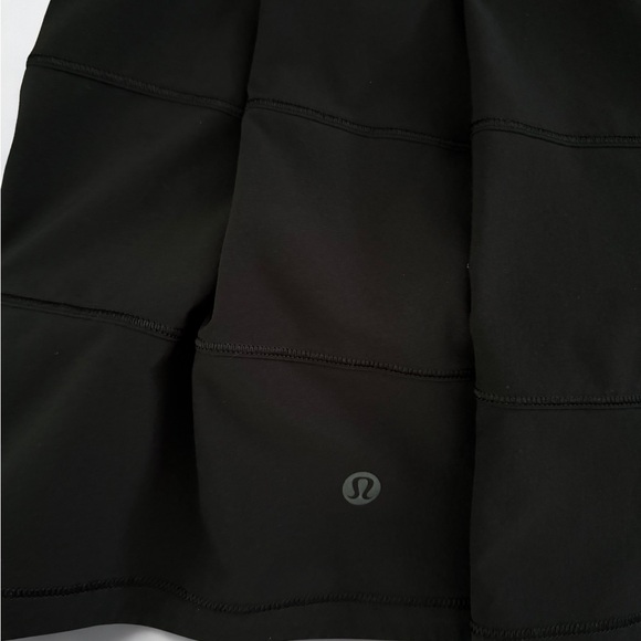 Lululemon Mid-Rise Pace Rival Skirt Black, Regular Size 6 - Picture 4 of 5
